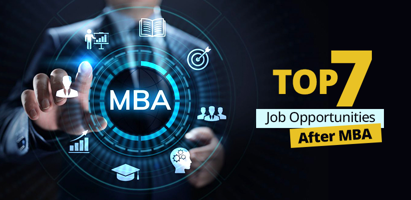 Career Opportunities after MBA