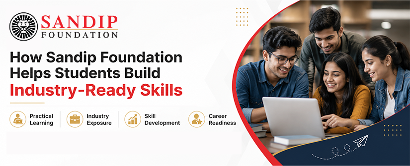 Industry-ready skills for engineering students at Sandip Foundation